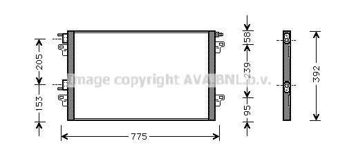 AVA QUALITY COOLING kondensatorius, oro kondicionierius RT5366